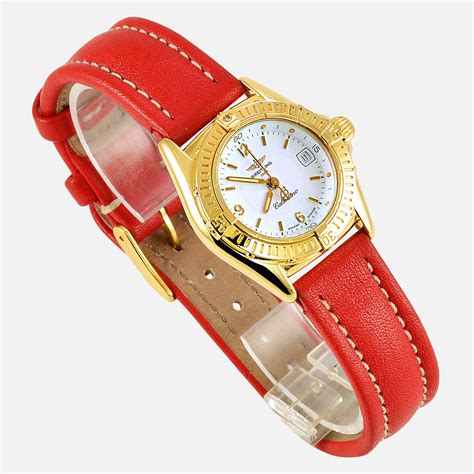 ladies breitling 18k gold k52345|Gold Watches For Men and Women .